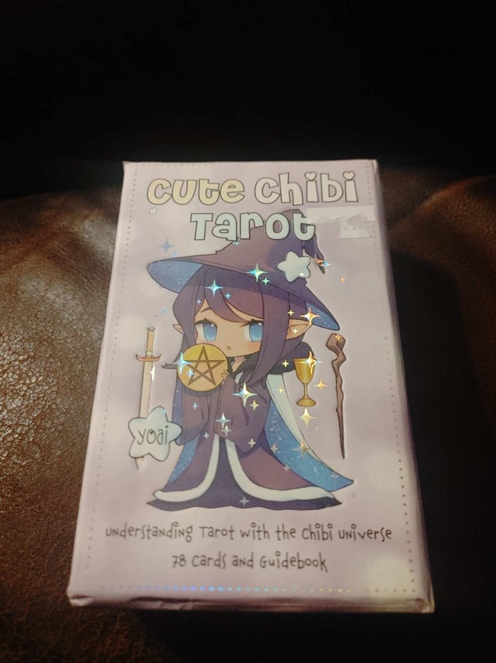 Cute Chibi Tarot Deck - Lavender